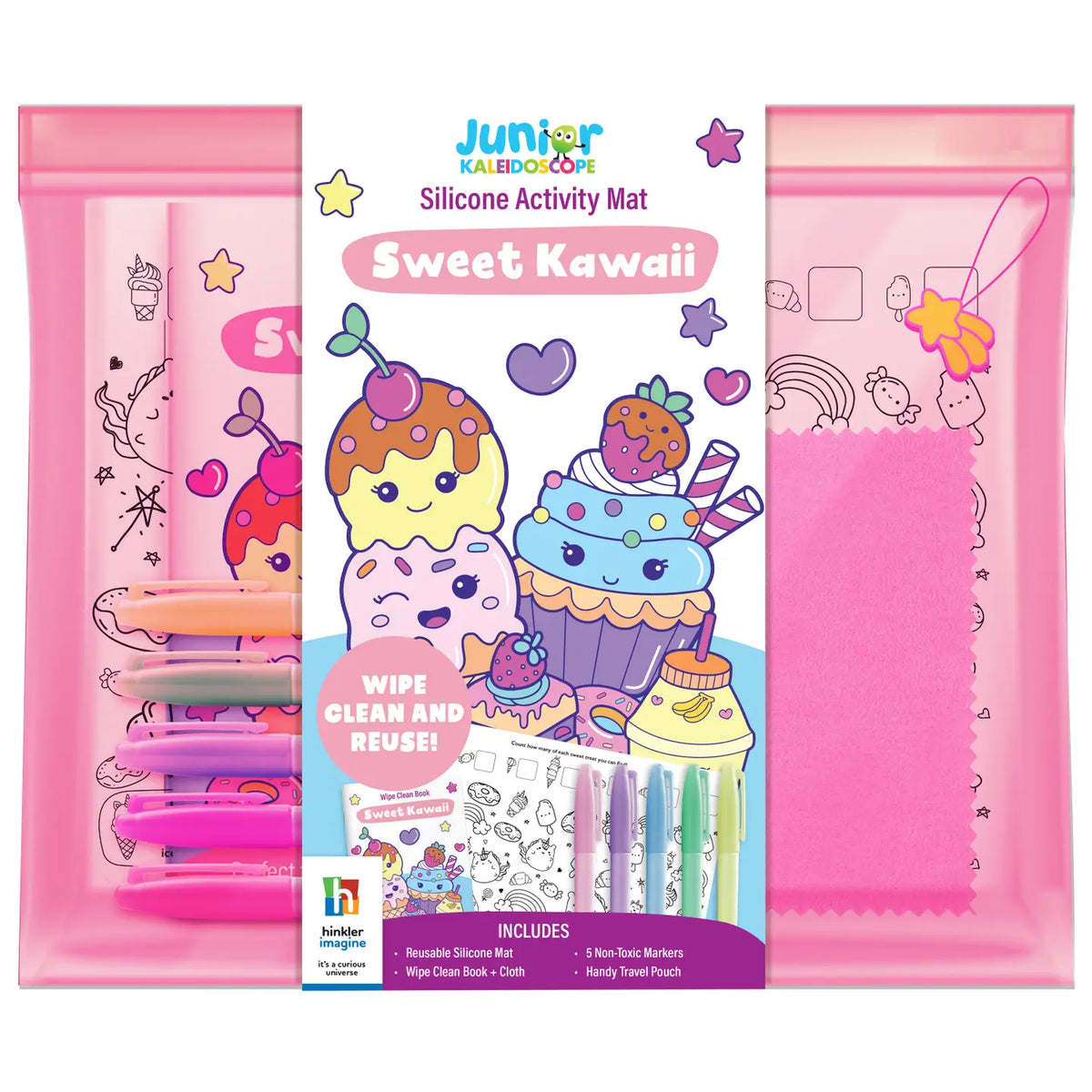 Jr Kaleidoscope Sweet Kawaii Silicone Games Mat