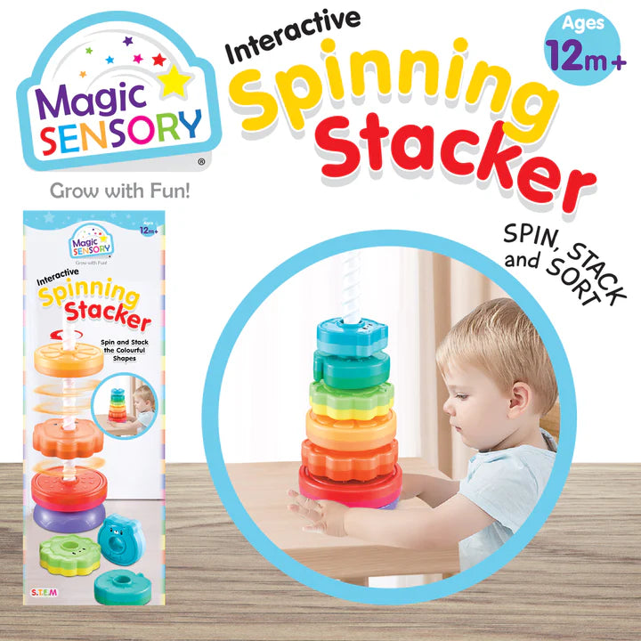 Magic Sensory Spinning Stacker