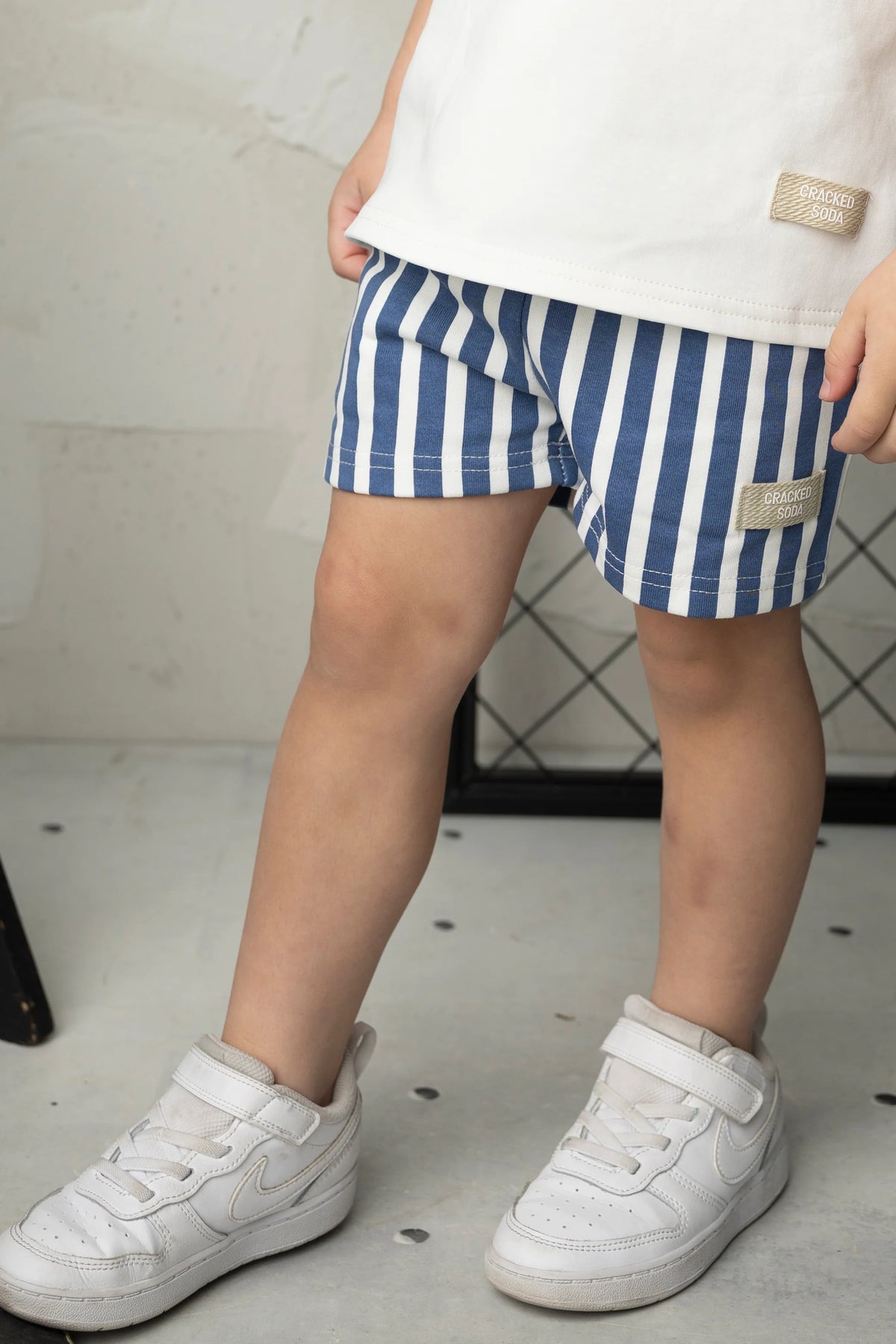 Cracked Soda - Max Stripe Short - Blue
