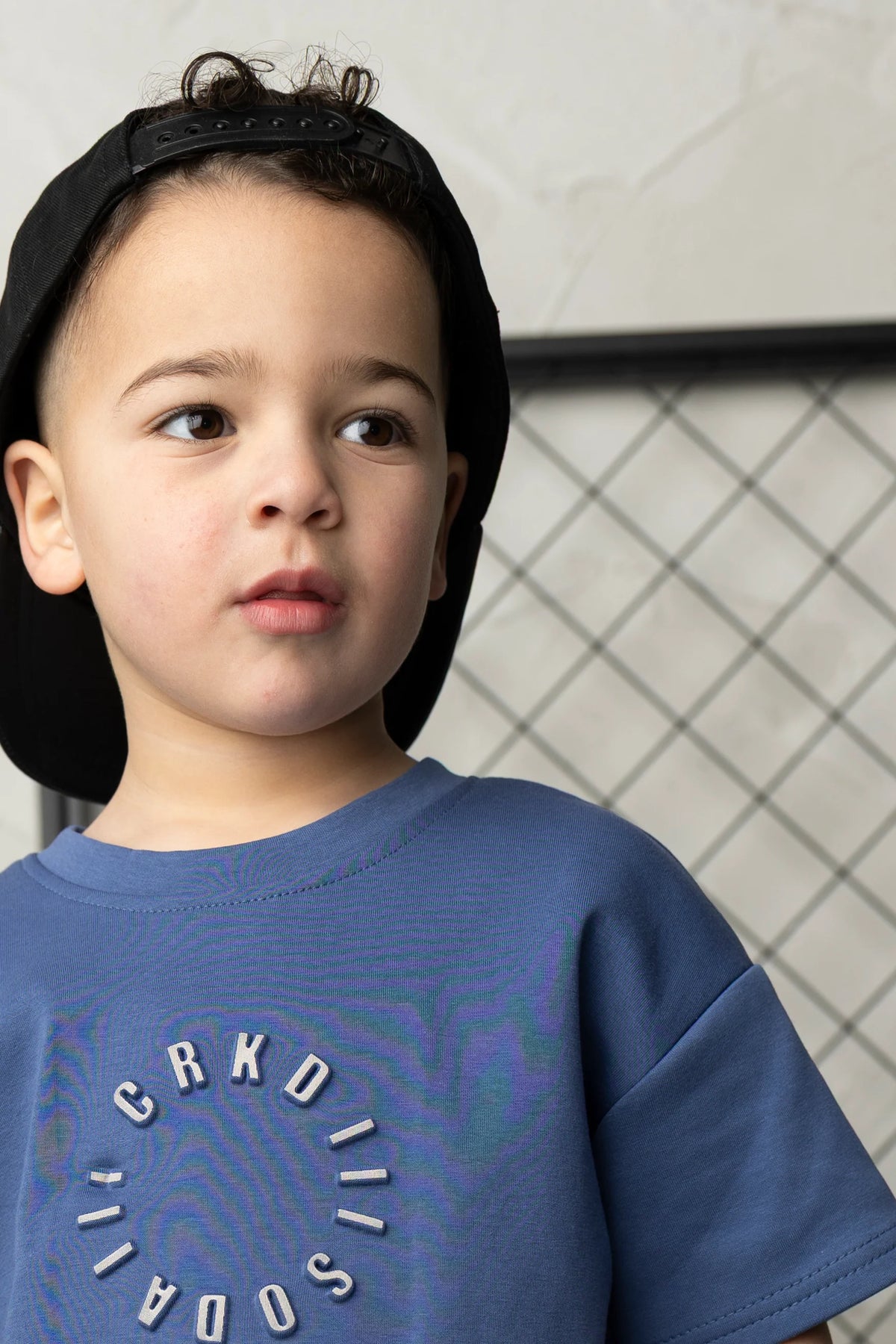 Cracked Soda - Jacob Scooped Tee - Blue