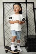 Cracked Soda - Patrick Detailed Tee - White