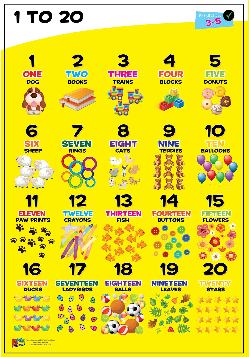 My Wall Chart Pre School Pack