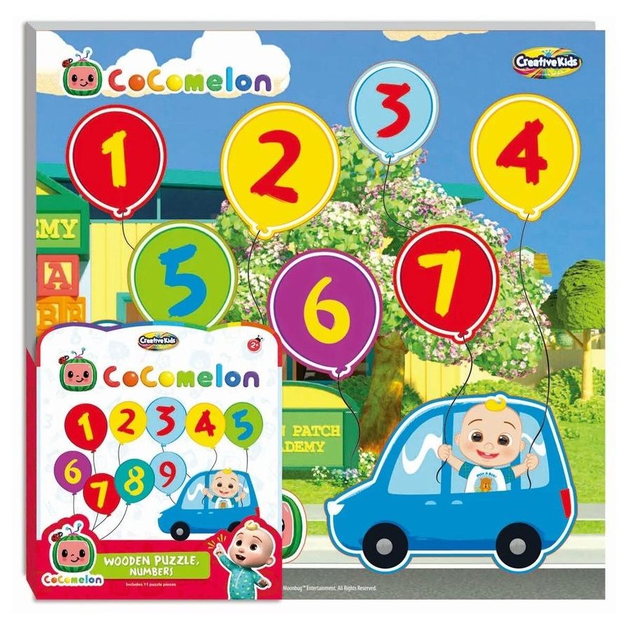 Cocomelon Chunky Puzzle - Numbers