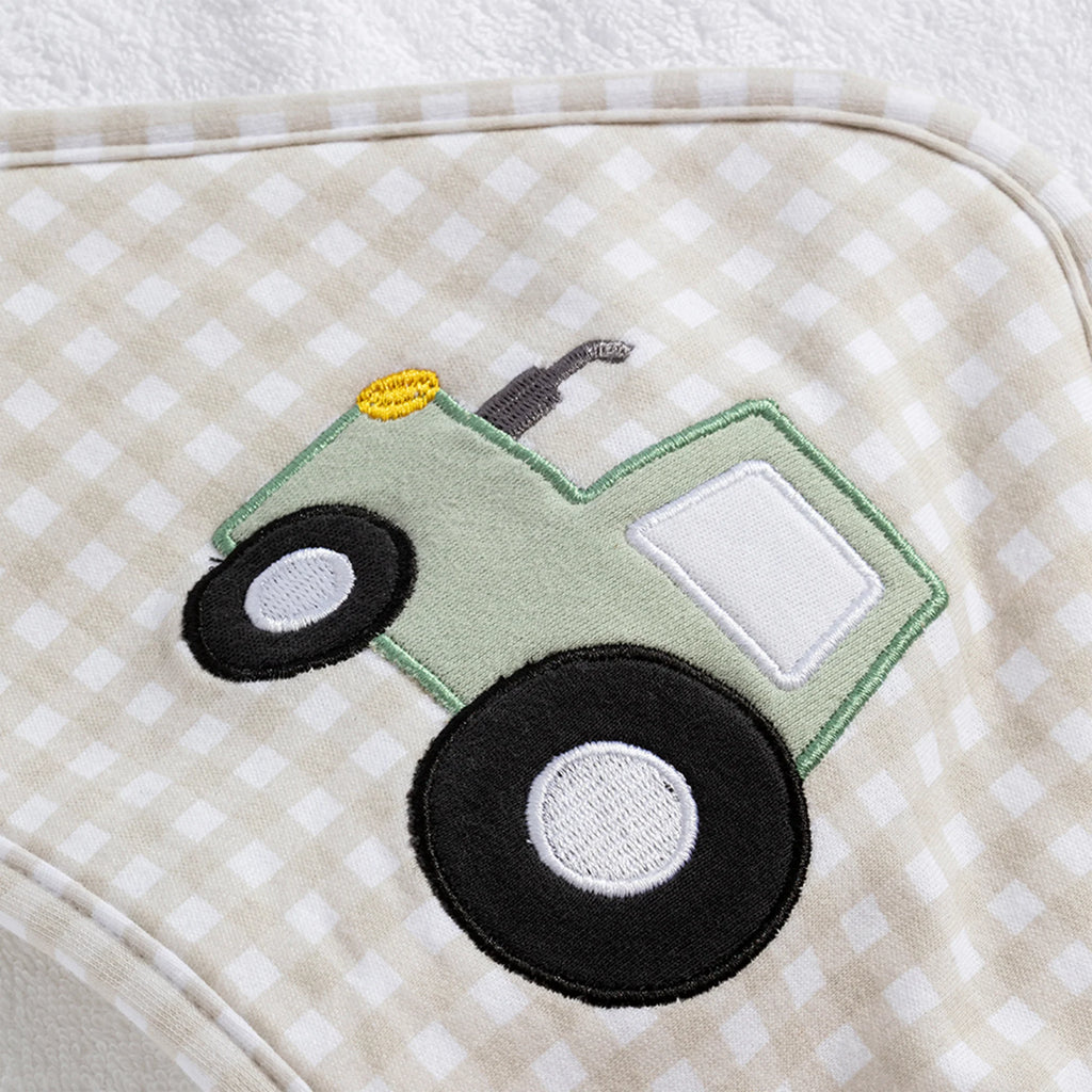 Hooded Towel - Tractor