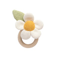 Daisy Teething Ring Rattle