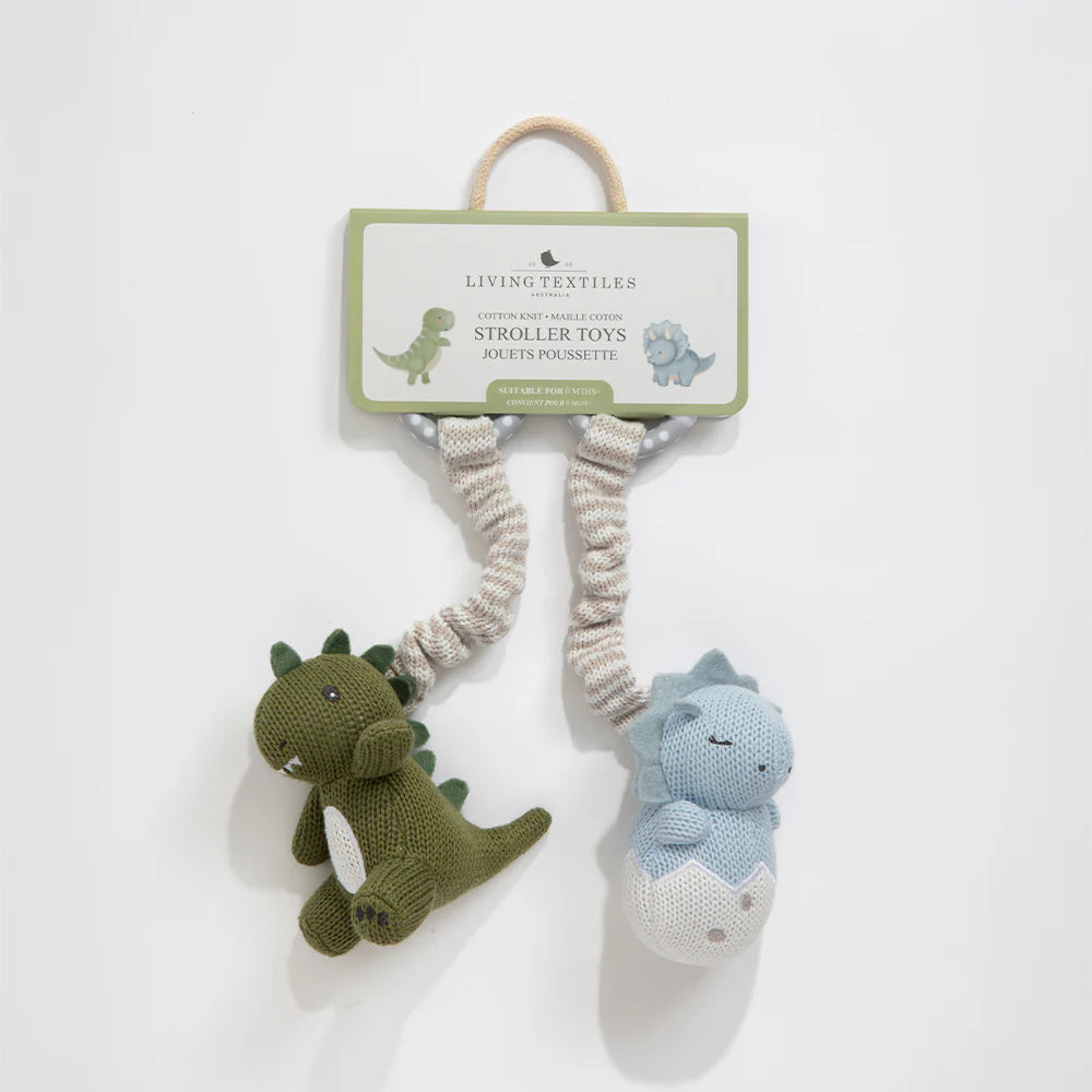 2pk Stroller Toy - Dinosaurs