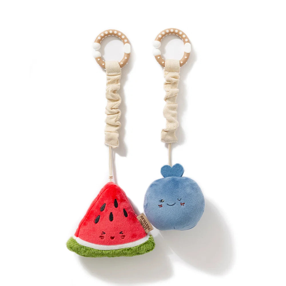 2pk Stroller Toy - Mini market brunch Watermelon & Blueberry