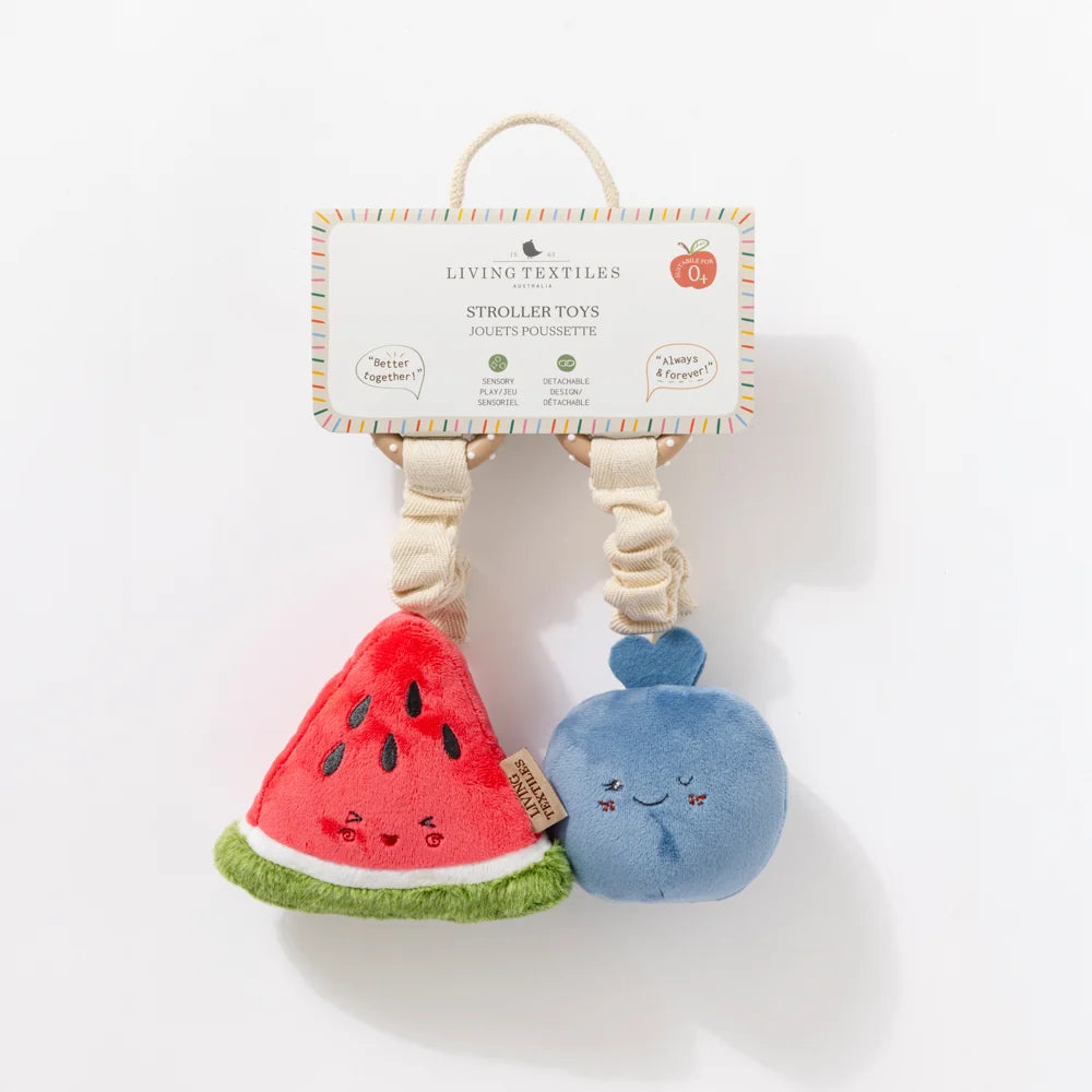 2pk Stroller Toy - Mini market brunch Watermelon & Blueberry