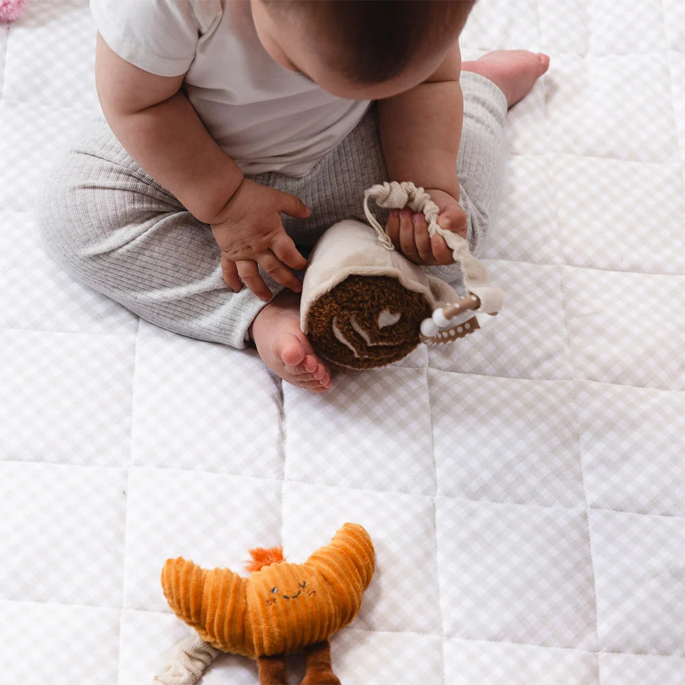 2pk Stroller Toy - Mini market brunch Coffee & Croissant
