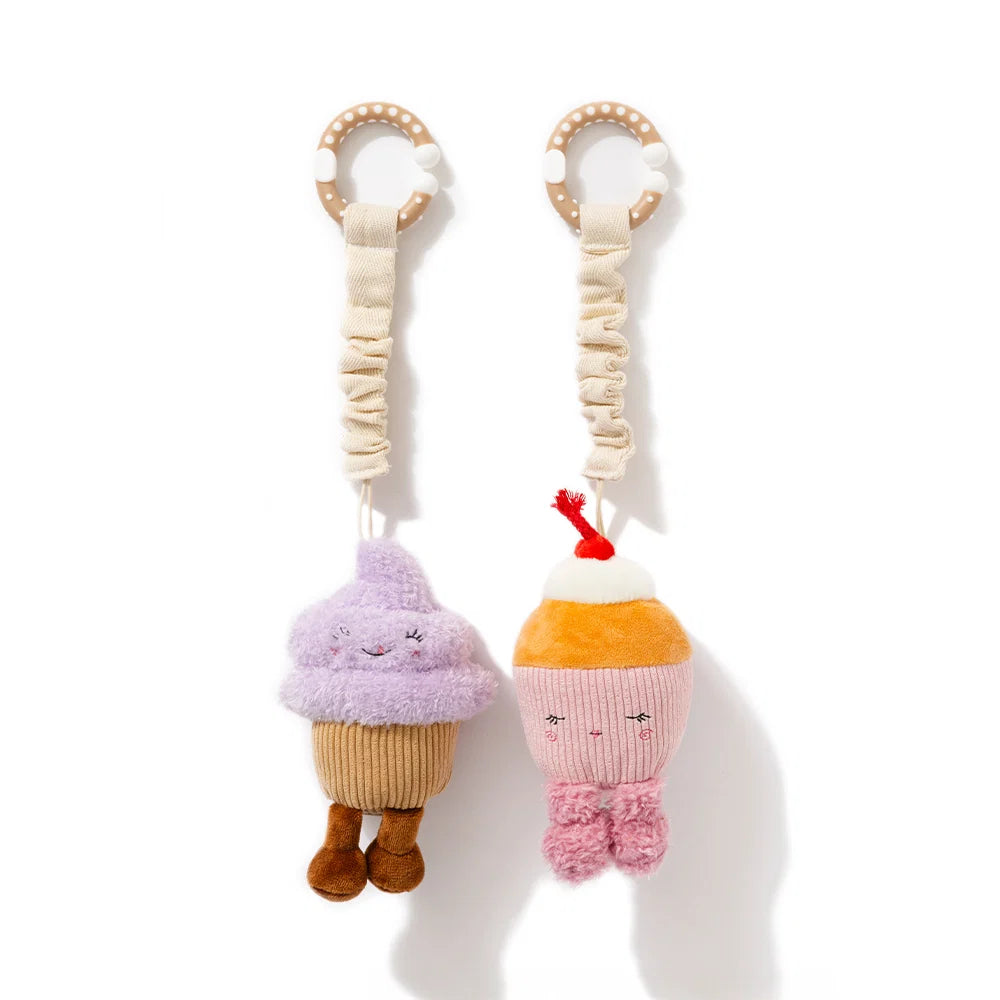 2pk Stroller Toy - Mini market brunch Ice Cream & Cake