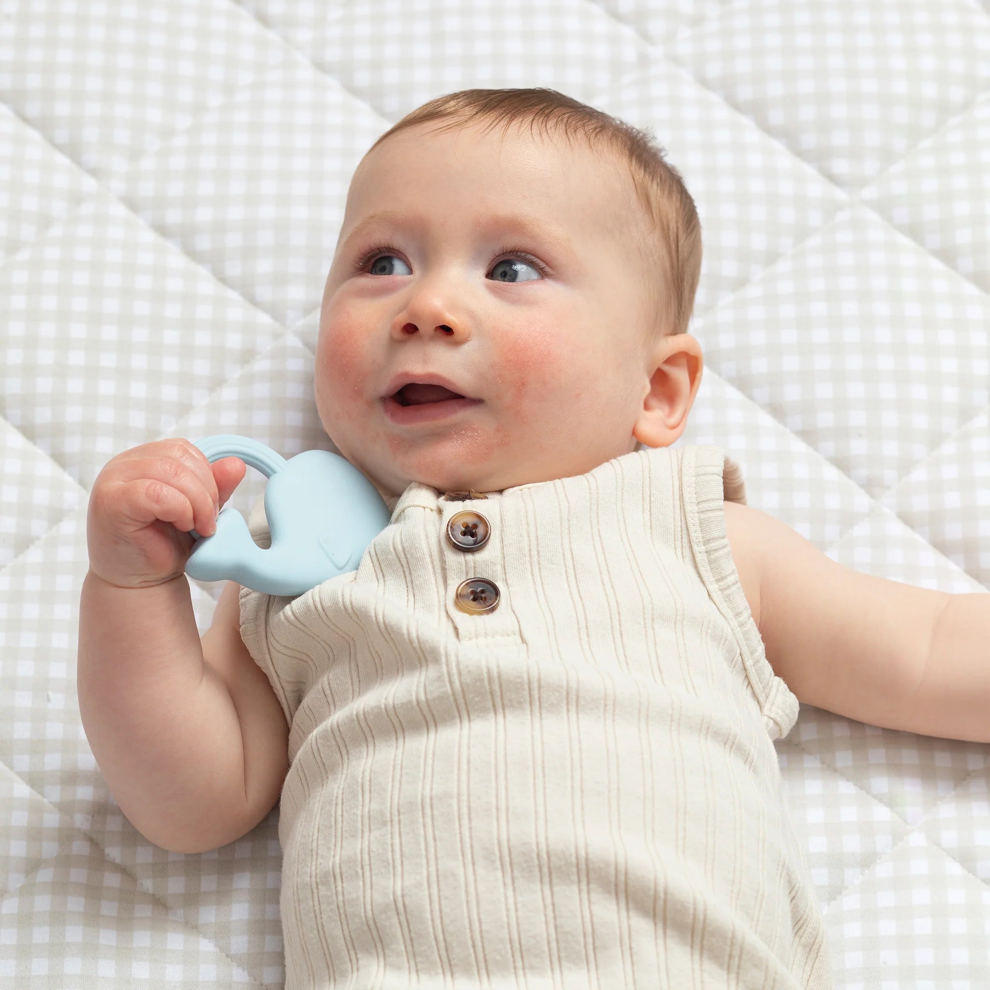 LT 2pk Silicone Teether - Whale & Cloud