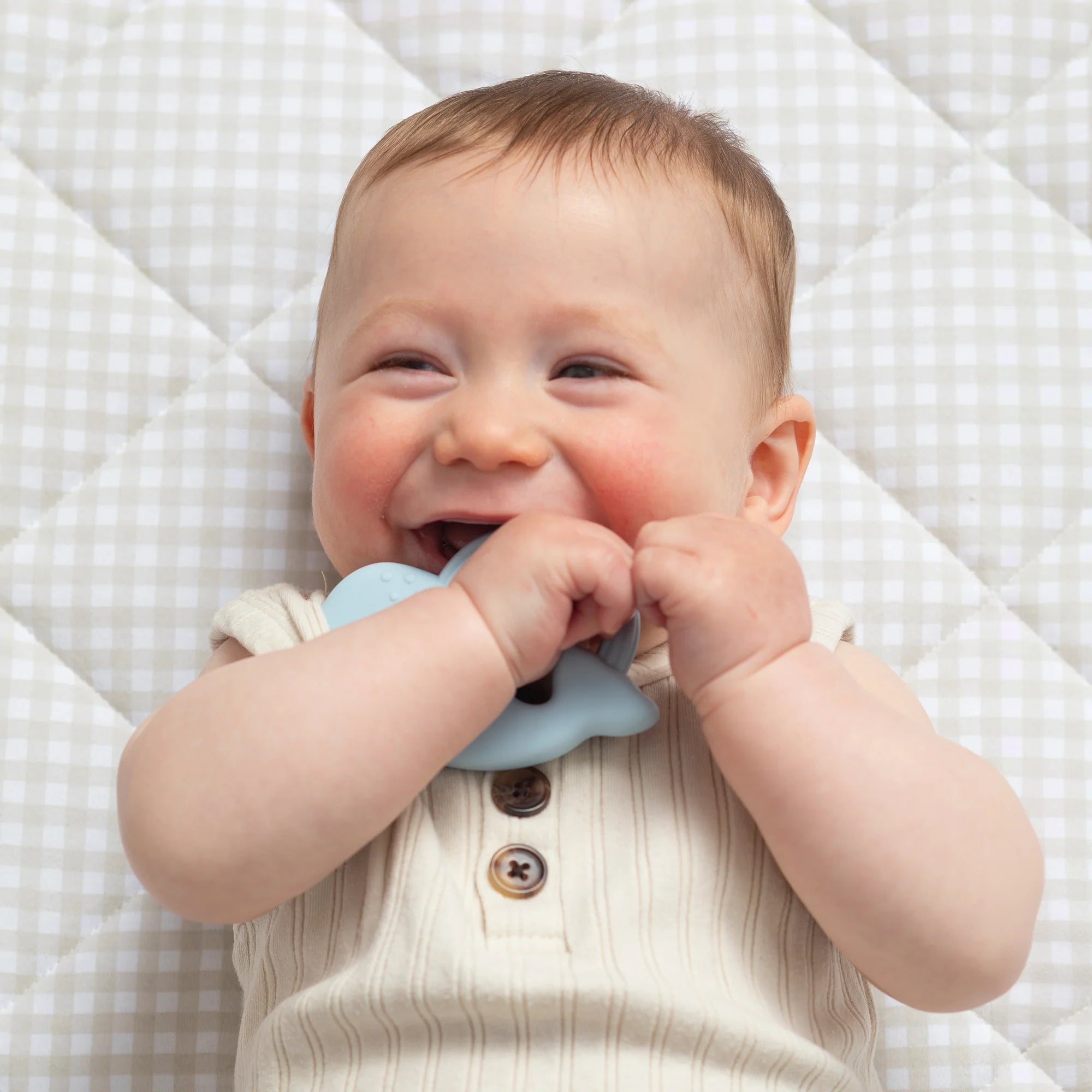 LT 2pk Silicone Teether - Whale & Cloud