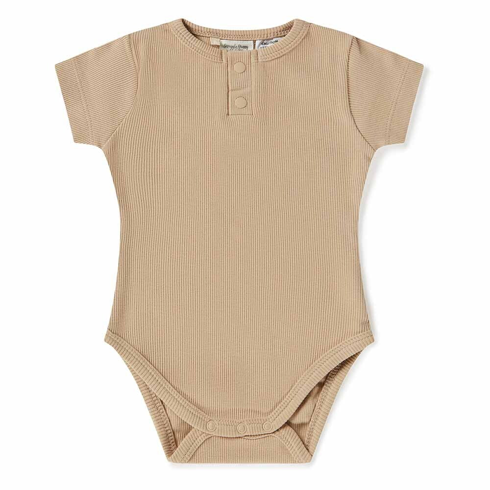 Snuggle Hunny - Pebble SS Organic Bodysuit
