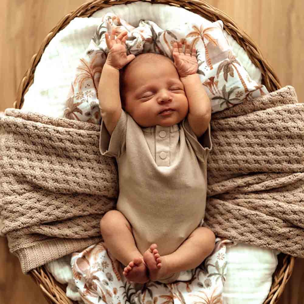 Snuggle Hunny - Pebble SS Organic Bodysuit