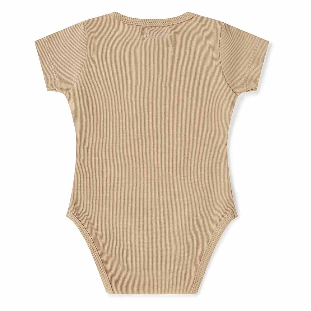 Snuggle Hunny - Pebble SS Organic Bodysuit