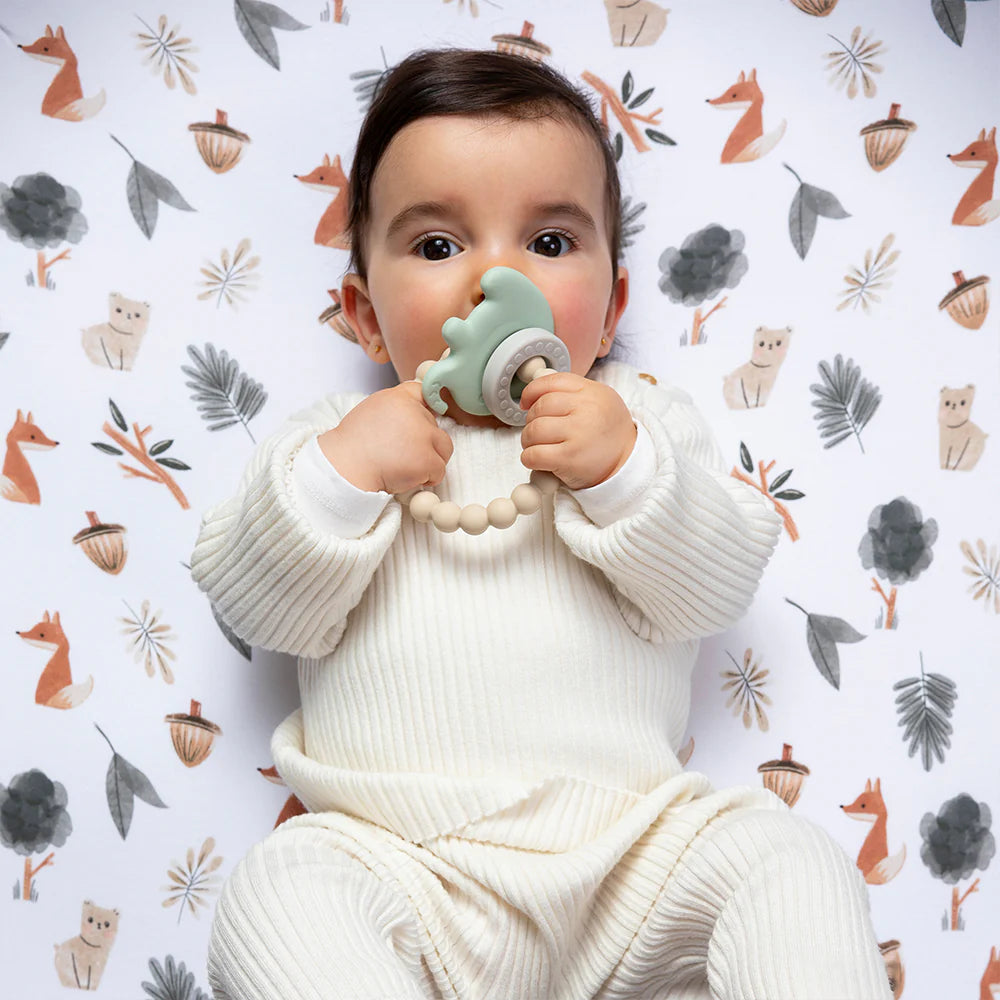 2pk Bassinet Fitted Sheet - Forest Retreat