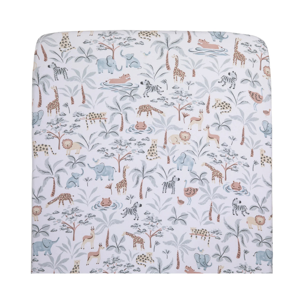 Cot Fitted Sheet - Wild Safari