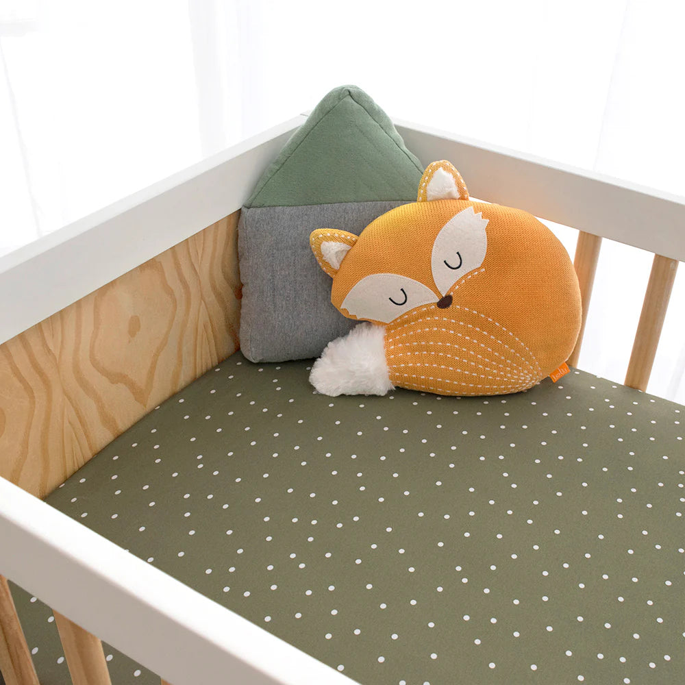 2pk Cot Fitted Sheet - Forest Retreat