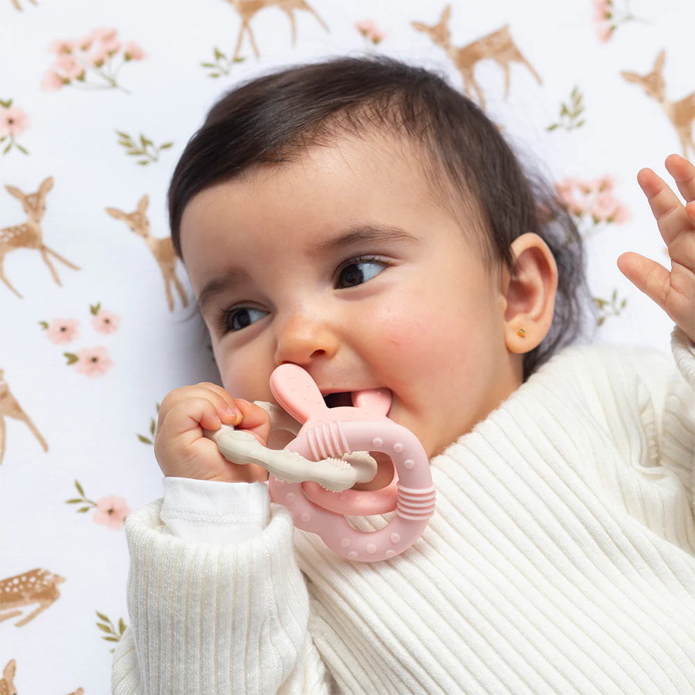 2pk Cot Fitted Sheet - Sophias Garden