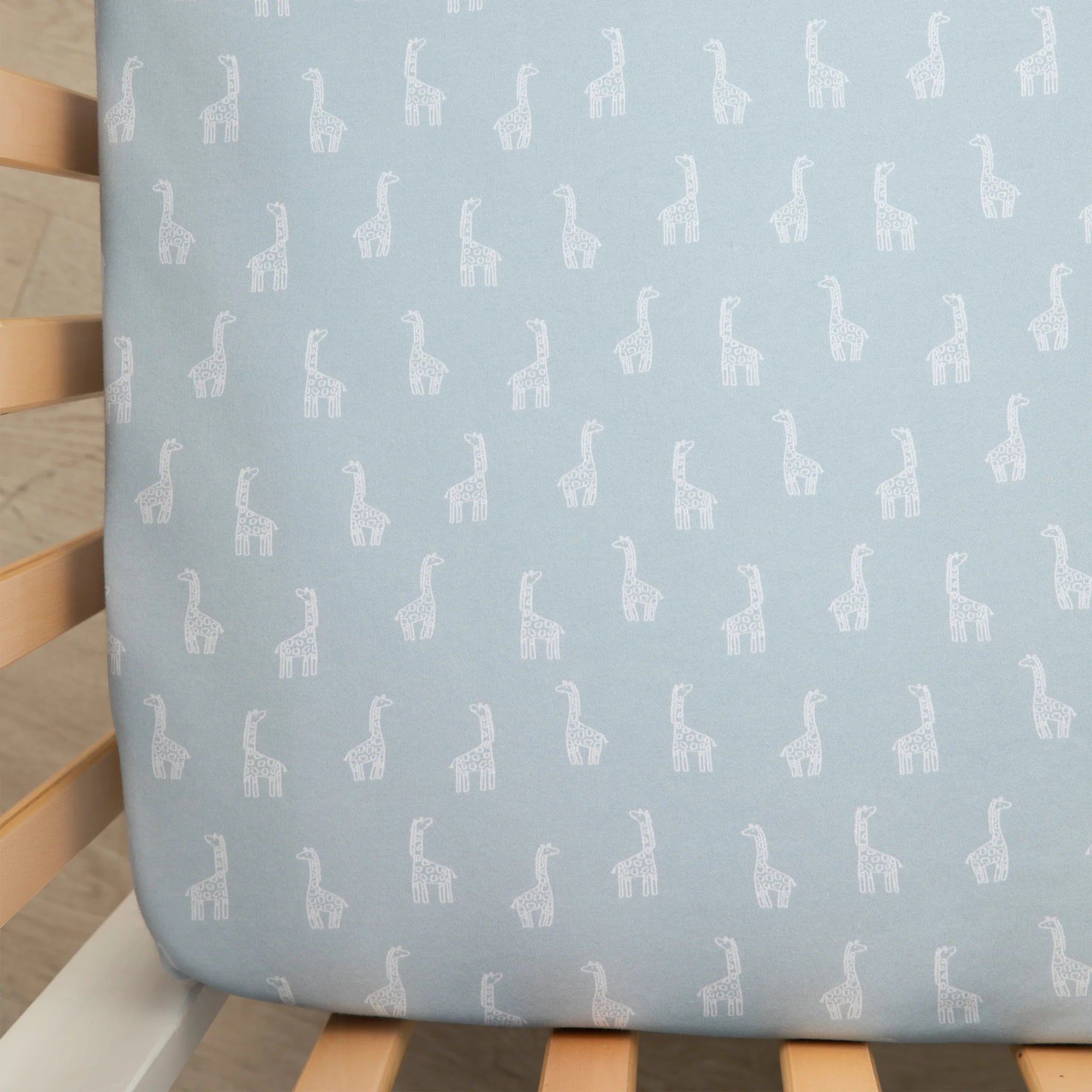 2pk Cot Fitted Sheet - Wild Safari