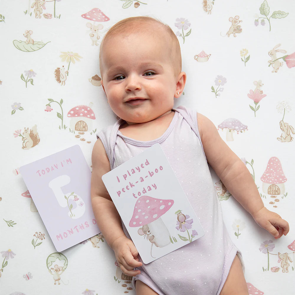 2pk Cot Fitted Sheet - Whimsical Wonderland