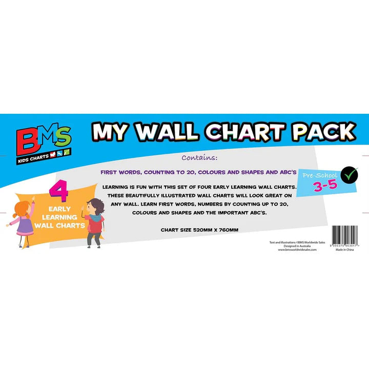 My Wall Chart Pre School Pack