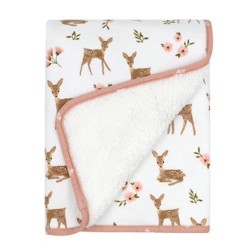Jersey Sherpa Blanket - Sophias Garden