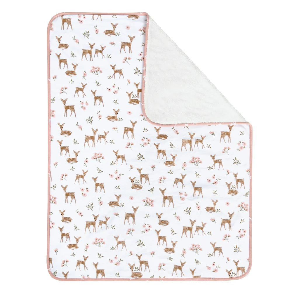 Jersey Sherpa Blanket - Sophias Garden