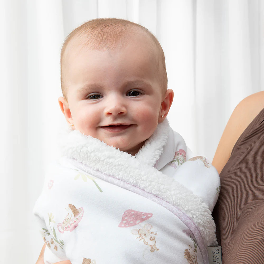 Jersey Sherpa Blanket - Whimsical Wonderland