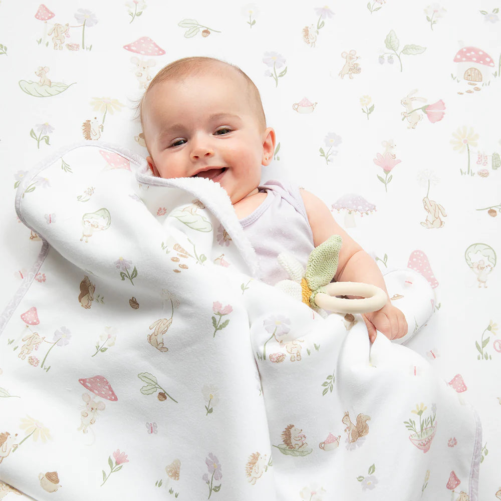 Jersey Sherpa Blanket - Whimsical Wonderland