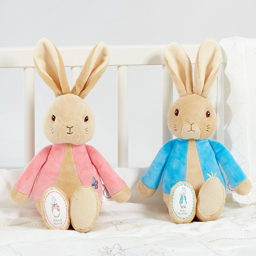 Peter Rabbit Silver Rattle Peter Rabbit Rattle Soft Toy – Hatch & Bloom