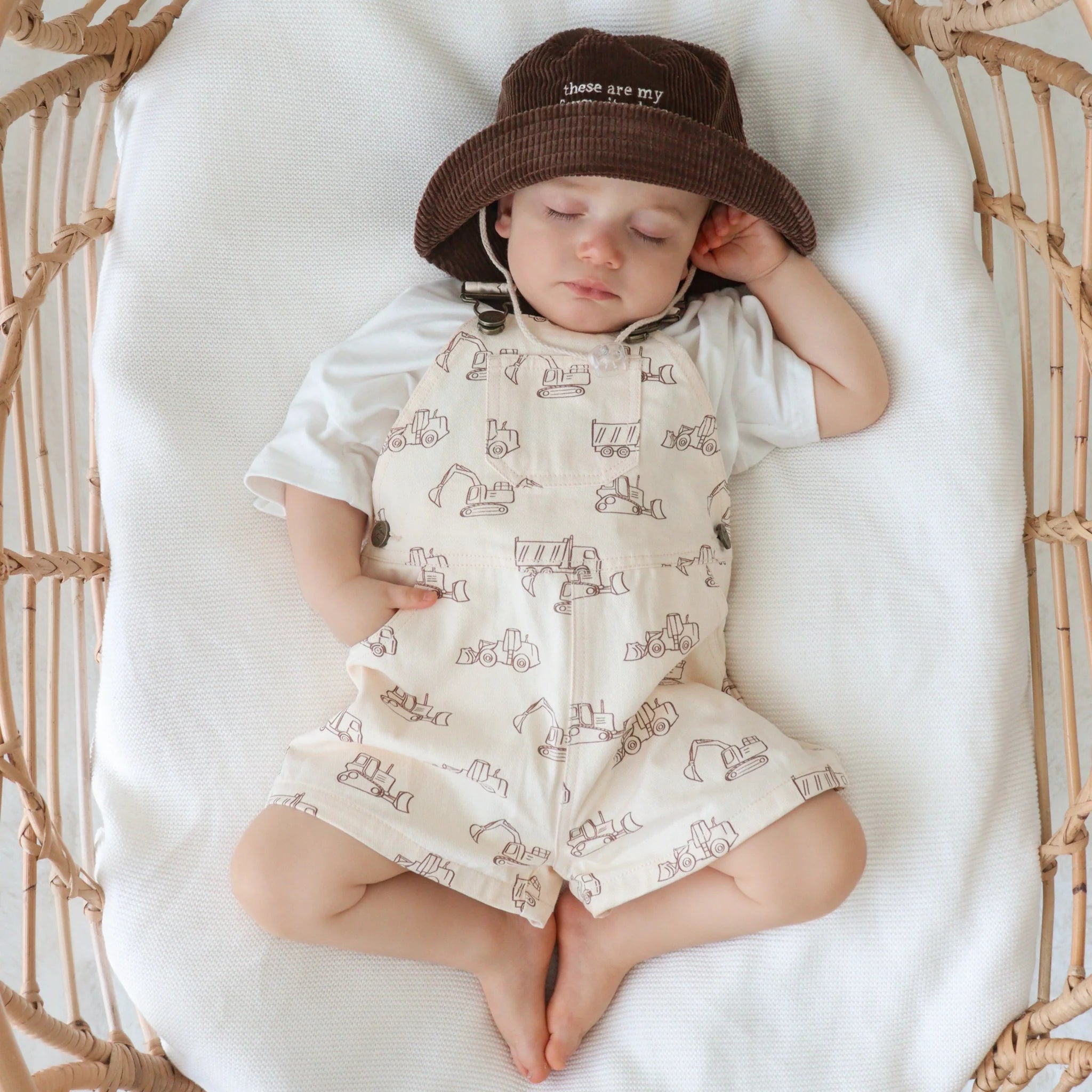 Little Digger Denim Shortalls