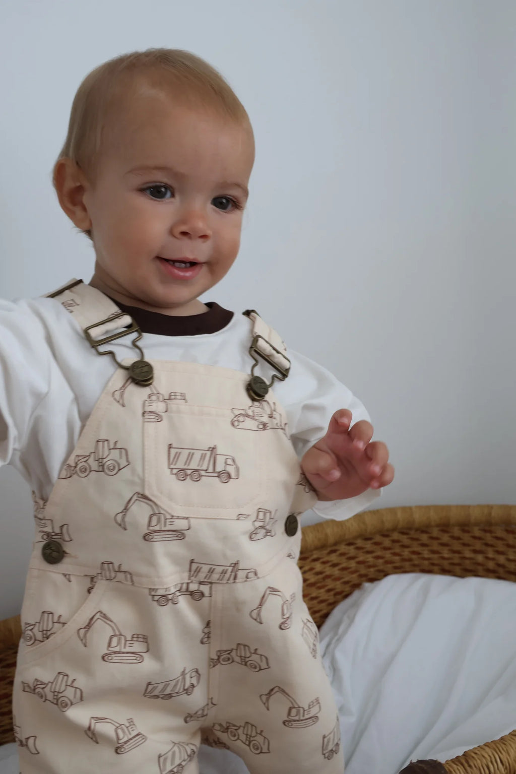 Little Digger Denim Shortalls