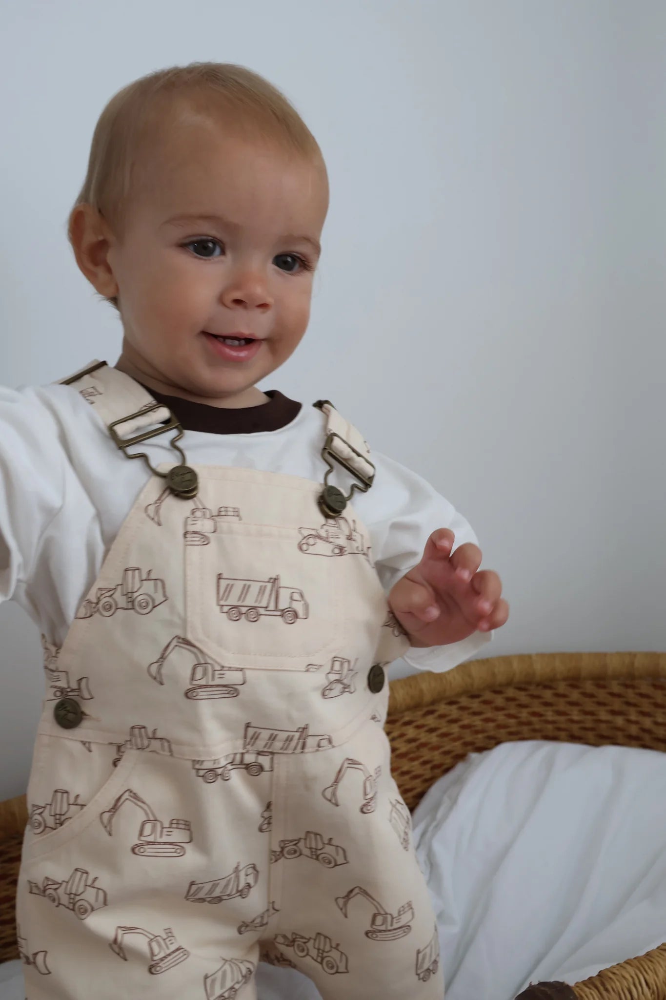 Little Digger Denim Shortalls