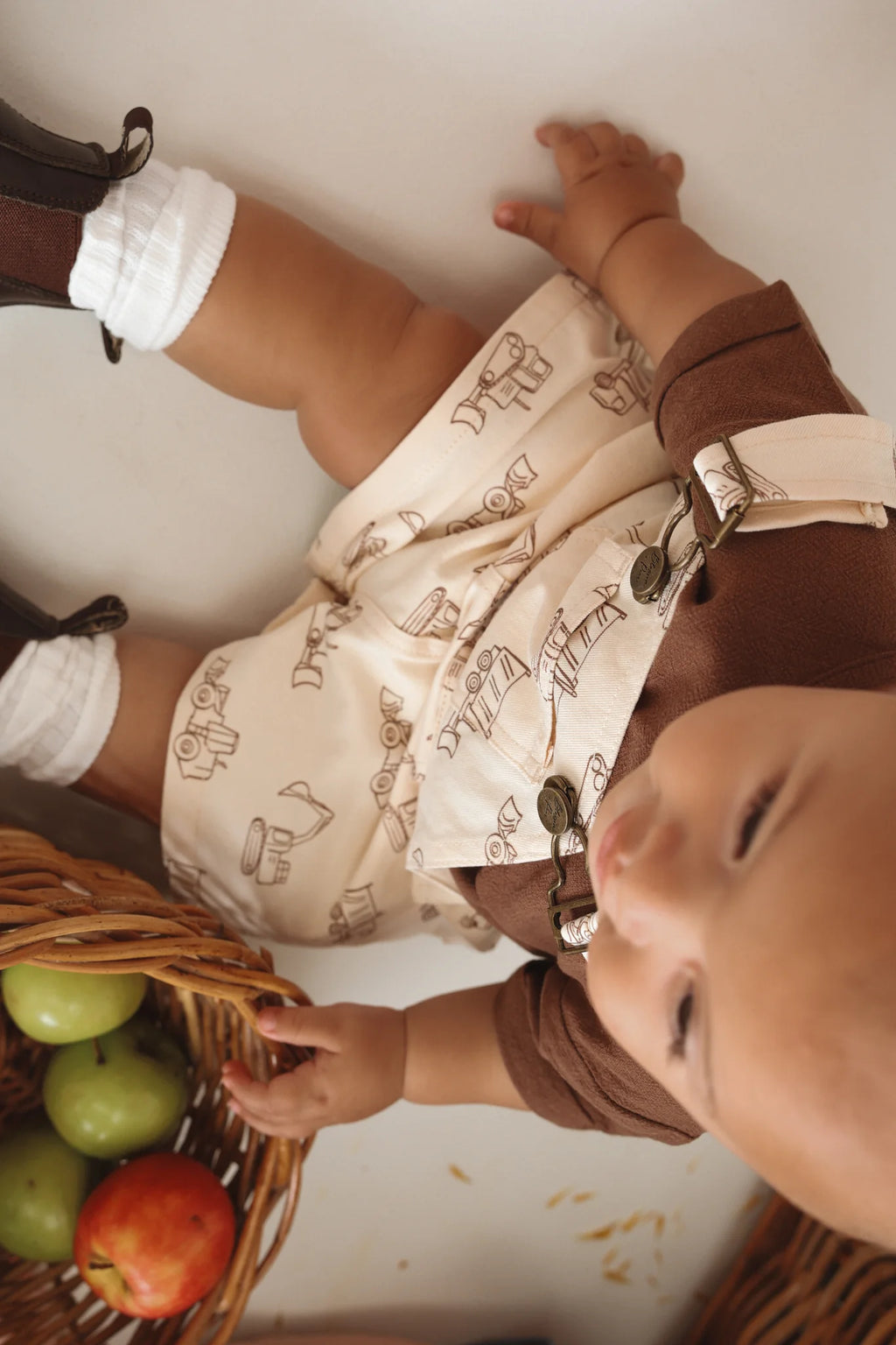 Little Digger Denim Shortalls