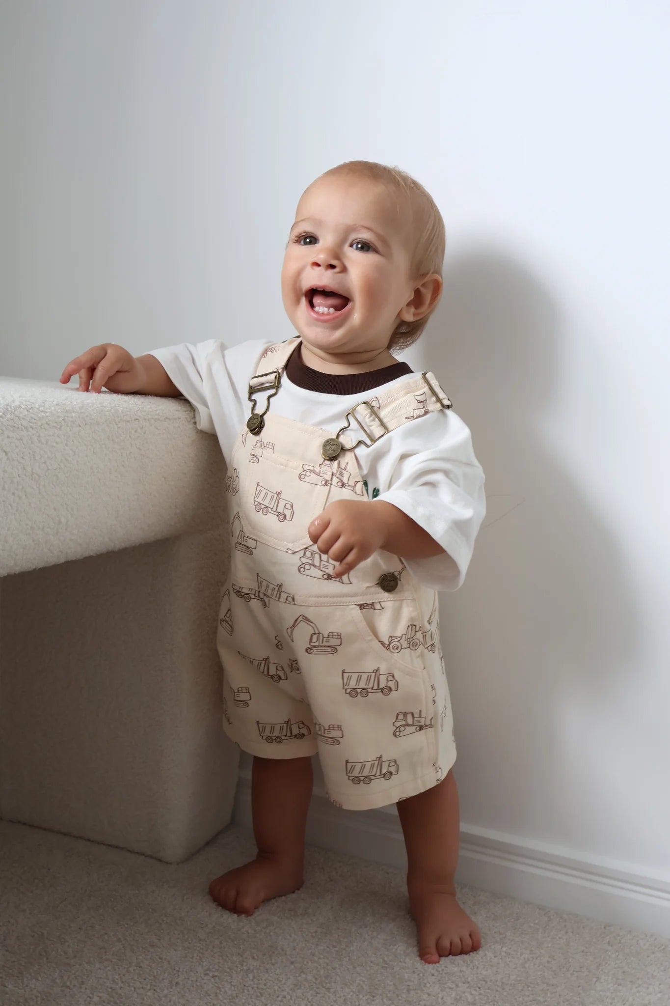 Little Digger Denim Shortalls