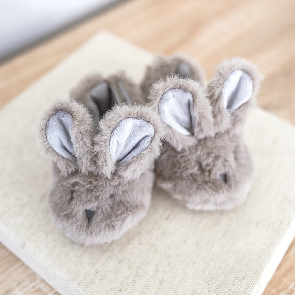 Luxe Bunny Booties Grey