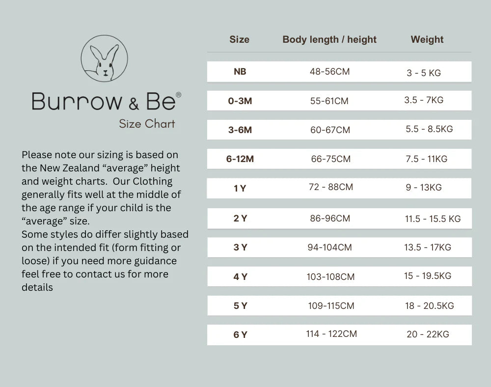 Burrow & Be - Eden Long Sleeve Flutter Baby Dress