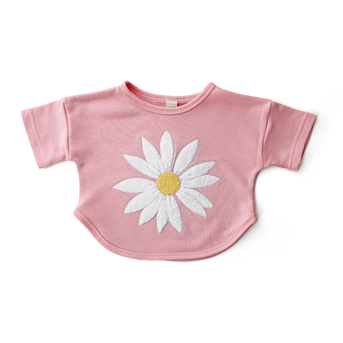 With Love For Kids Easy Top - Daisy Pink – Hatch & Bloom
