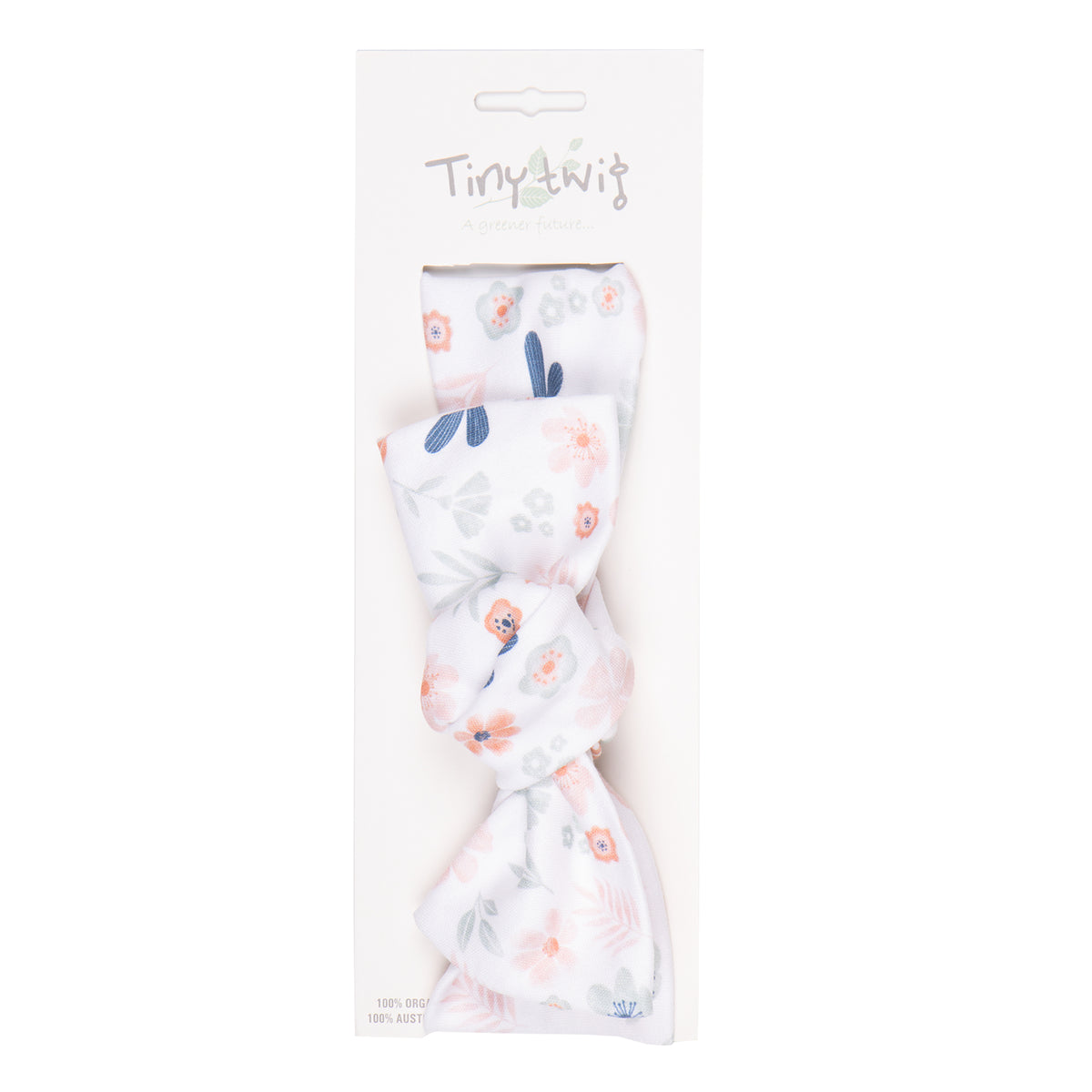 Tiny Twig Dancing dragonfly Headband Bow