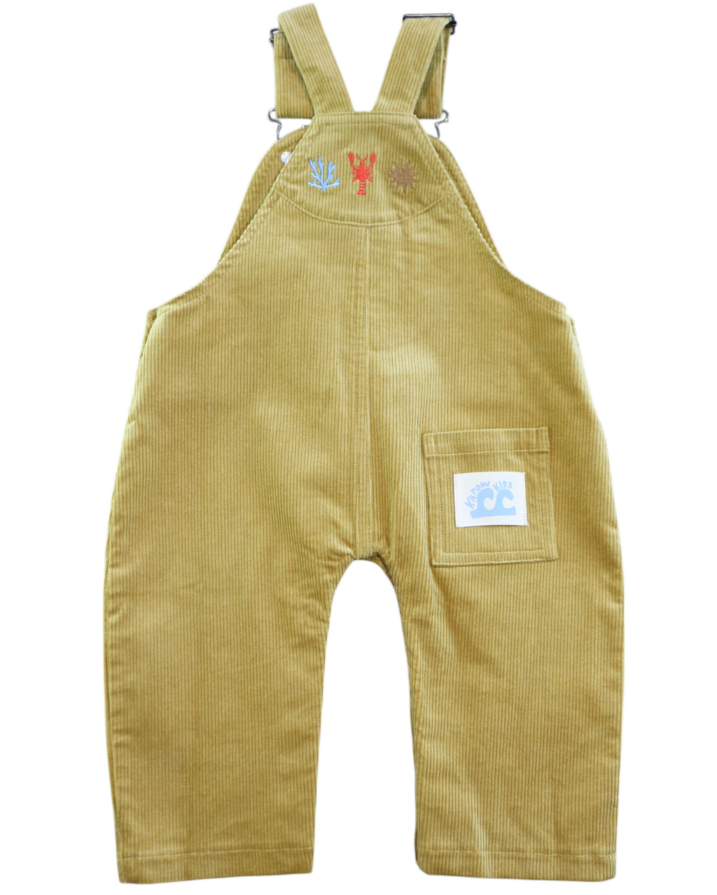 Kapow Kids Sunshine Corduroy Overalls
