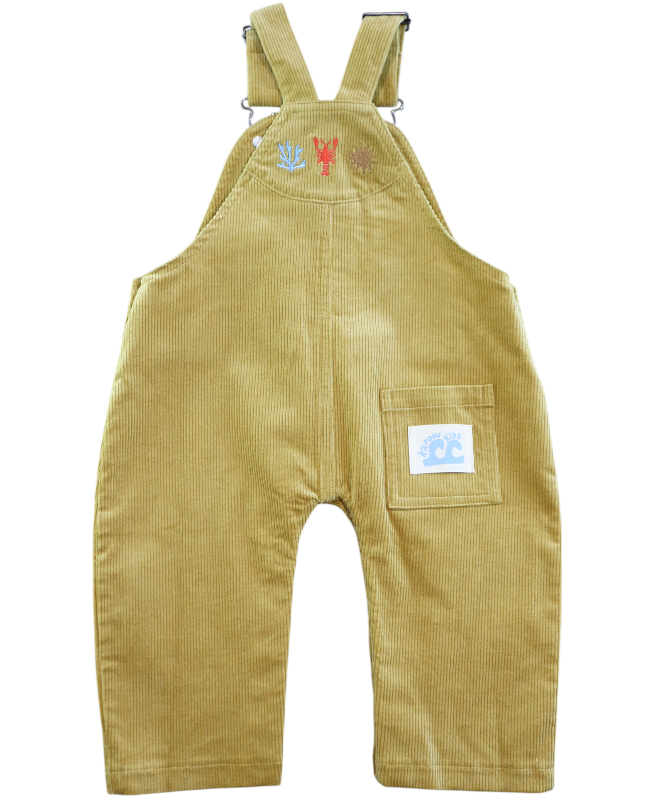 Kapow Kids Sunshine Corduroy Overalls