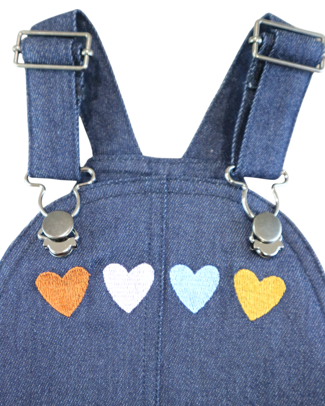 kapow Kids Denim Love Overalls