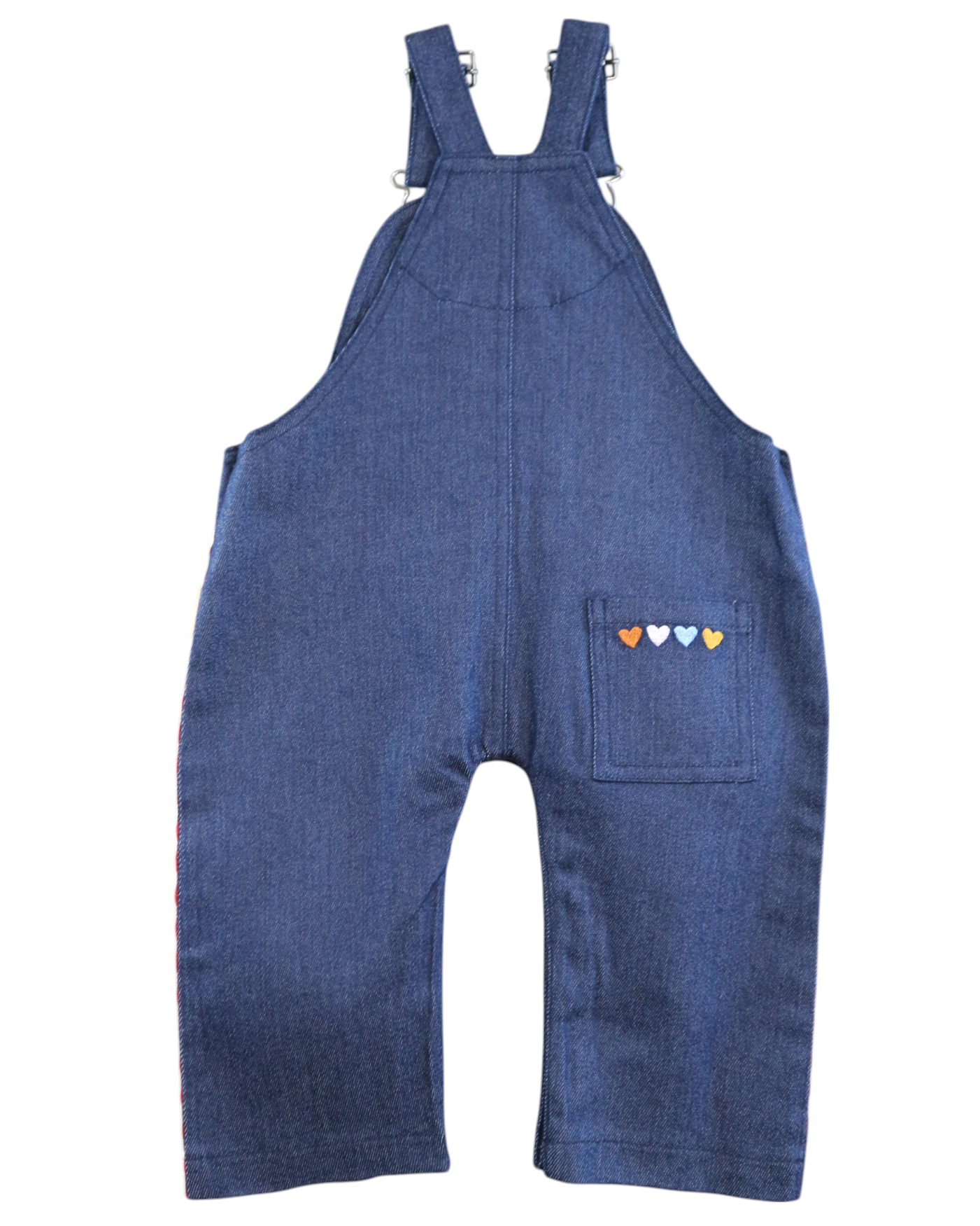 kapow Kids Denim Love Overalls