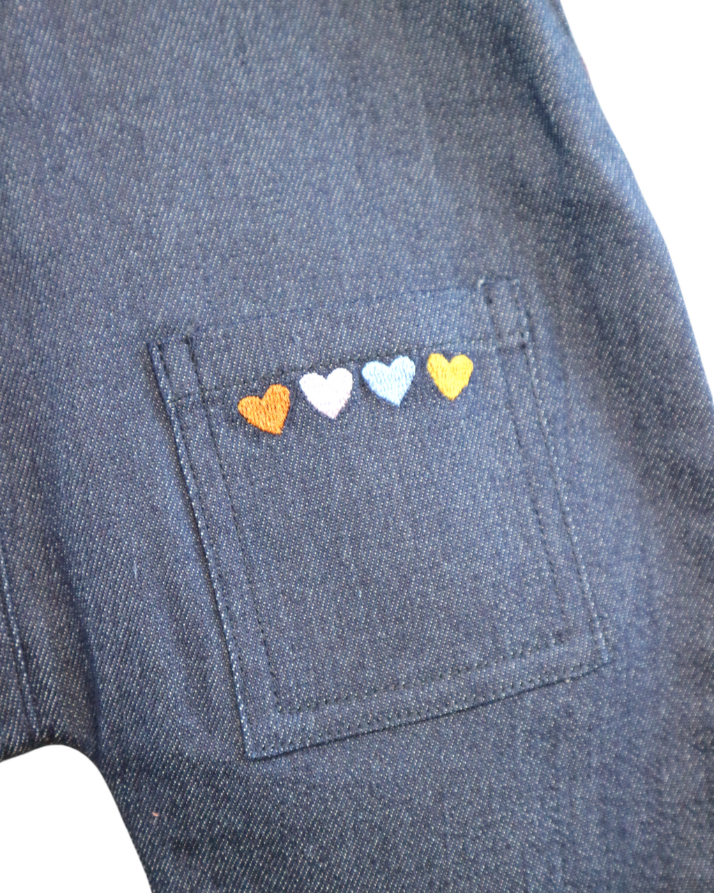 kapow Kids Denim Love Overalls