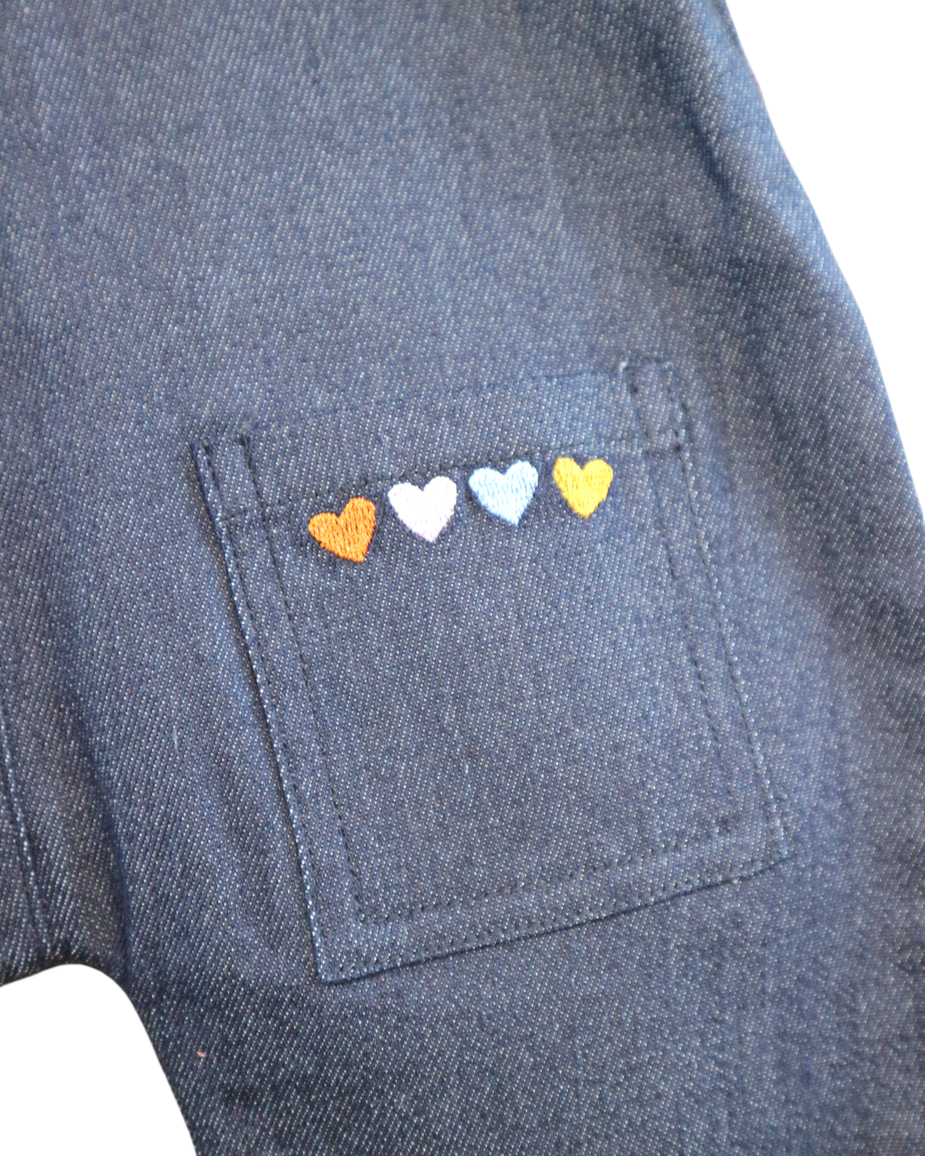 kapow Kids Denim Love Overalls