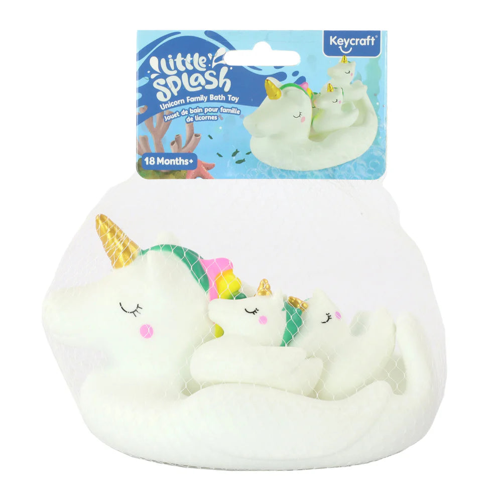 Keycraft Unicorn Bath Family