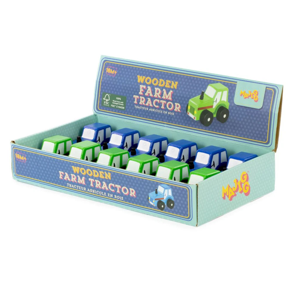 Wooden Farm Tractor