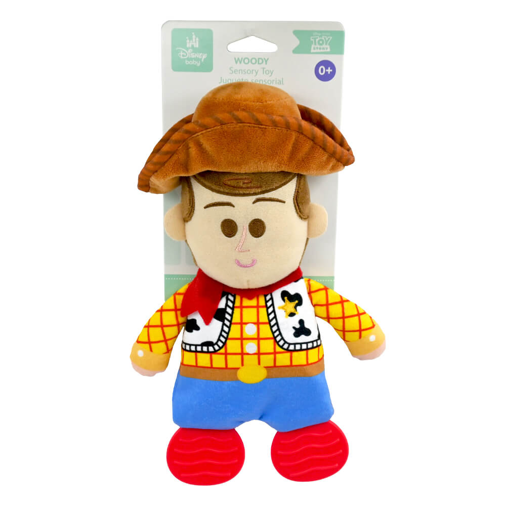 Toy Story Woody Sensory Blankie W Teether Feet