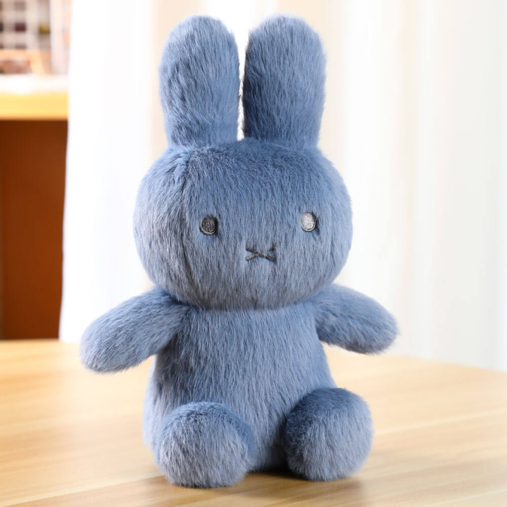 Soft Toy: Miffy Plush Blue Medium 25cm